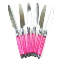 Набор столовых ножей 6 шт.21 см.: Цвет: http://www.cena-optom.ru/product/30082/

