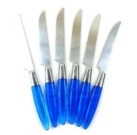 Набор столовых ножей 6 шт.21 см.: Цвет: http://www.cena-optom.ru/product/30077/

