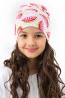Детская шапка для девочки: Цвет: https://www.natali-trikotazh.ru/product/detskaya-shapka-dlya-devochki
СОСТАВ: кулирка с лайкрой
Детская шапочка для девочек в современных, приятных цветах.