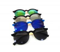 Очки солнцезащитные с металлическими дужками 1 шт.: Цвет: http://www.cena-optom.ru/product/28288/
