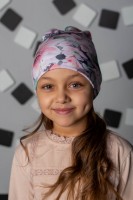 Детская шапка для девочки: Цвет: https://www.natali-trikotazh.ru/product/detskaya-shapka-dlya-devochki-59614d
Ткань: рибана
Шапочка для девочек в насыщенной современной расцветке.