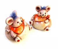 Фигурка керамическая Веселая мышь 11 см.1 шт.: Цвет: http://www.cena-optom.ru/product/16501/
