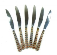 Набор столовых ножей нержавеющая сталь 22 см.6 шт.: Цвет: http://www.cena-optom.ru/product/29673/
