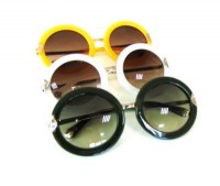 Очки солнцезащитные с металлическими дужками 1 шт.: Цвет: http://www.cena-optom.ru/product/28125/
