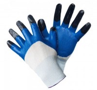 Перчатки нейлоновые с нитриловым покрытием 1 пара: Цвет: http://www.cena-optom.ru/product/29220/
