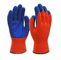 Перчатки акриловые утепленные с рифленым латексным покрытием 1 пара: Цвет: http://www.cena-optom.ru/product/29216/
