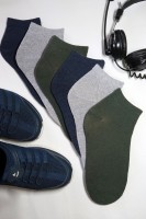 Носки короткие мужские Клим: Цвет: https://www.natali-trikotazh.ru/product/noski-korotkie-muzhskie-klim
Набор укороченных однотонных мужских носков. В упаковке 6 пар по 2 пары каждой расцветки