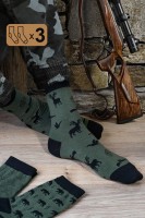 Носки стандарт мужские Егерь: Цвет: https://www.natali-trikotazh.ru/product/noski-standart-muzhskie-eger
Оригинальный набор носков для любителей охоты. В упаковке 3 пары в пакете - по 1 паре каждой расцветки