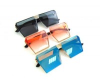 Очки солнцезащитные с металлической оправой и дужками 1 шт.: Цвет: http://www.cena-optom.ru/product/28043/

