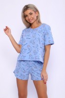 Женская пижама с шортами 89353: Цвет: https://www.natali-trikotazh.ru/product/zhenskaya-pizhama-s-shortami-89353
