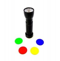 Фонарь светодиодный с лазером и светофильтрами 13 см.1 шт.: Цвет: http://www.cena-optom.ru/product/18231/
