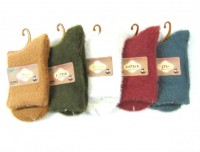 Носки женские термо 80% норки кашемира р.37-41/10 пар в упаковке/1 пара: 