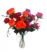 Букет искусственных цветов Премиум класса 7 бутонов 70 см.: Цвет: http://www.cena-optom.ru/product/31283/
