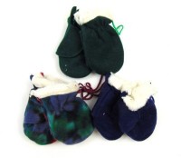 Варежки для маленьких зимние флисовые 1 пара: Цвет: http://www.cena-optom.ru/product/20148/
