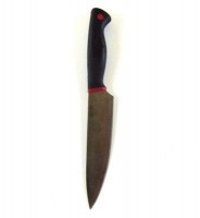 Нож металлический с резиновой ручкой 4*33 см.1 шт.: Цвет: http://www.cena-optom.ru/product/7208/
