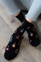 Носки высокие мужские Коньяк: Цвет: https://www.natali-trikotazh.ru/product/noski-vysokie-muzhskie-konyak
Высокие мужские носки с рисунком. В упаковке 1 пара