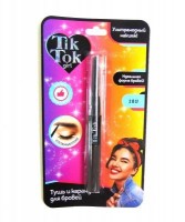 Тушь и карандаш для бровей ТИК ТОК блогеры рекомендуют 3 мл.: Цвет: http://www.cena-optom.ru/product/30748/

