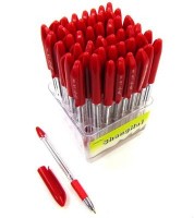 Ручка шариковая красная 1 шт.: Цвет: http://www.cena-optom.ru/product/25975/
