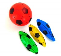 Мяч резиновый 22 см.1 шт.: Цвет: http://www.cena-optom.ru/product/27986/
