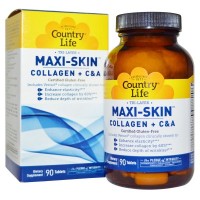 Комплекс коллагена с витаминами А и С: http://ru.iherb.com/Country-Life-Gluten-Free-Tri-Layer-Maxi-Skin-Collagen-Plus-C-A-90-Tablets/62535