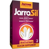 Кремний: http://ru.iherb.com/Jarrow-Formulas-JarroSil-Activated-Silicon-Liquid-1-oz-30-ml/14682

Активированный кремний JarroSil улучшает крепость и эластичность коллагена с помощью стимуляции выработки коллагена. Крепче коллаген - здоровее, эластичнее кожа, меньше и незаметнее морщинки.
Внешний слой волос богат кремнием. Кремний надлежащего качества помогает волосам расти гуще и быть крепче.
Добавка в рацион JarroSil также усиливает слабые, ломкие ногти, что вызвано нехваткой кремния.
Кремний играет важную роль в минерализации кости, в том числе при развитии новой кости. Участвующие в строительстве кости клетки (остеобласты) начинают с создания матрицы соединительной ткани. Когда этот этап завершён, остеобласты меняют свою функцию и начинают заполнять эту матрицу микроэлементами. Этот процесс требует кремния.
JarroSil - незаменимый спутник кальция для костей, глюкозамина для суставов и антиоксидантов для гибких и здоровых артерий.
JarroSil - синергическая формула высокобиодоступного кремния. Патентованная формула Activated Silicon, JarroSil содержит стабилизованные молекулярные кластеры кремниевой кислоты, что представляет собой биологически активную форму кремния в результате растворения в жидкости.
JarroSil произведён в США с использованием новейших технологий для улучшенной биодоступности, стабильности и улучшенного вкуса. Стабилизованная кремниевая кислота конвертируется в высоко биодоступную орто- и дикремниевую кислоту в результате растворения в жидкостях и в желудке.