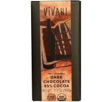 100% органический черный шоколад: http://ru.iherb.com/Vivani-100-Organic-Dark-Chocolate-Cocoa-85-3-5-oz-100-g/30351