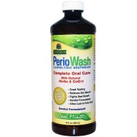 Ополаскиватель для рта: http://ru.iherb.com/Nature-s-Answer-PerioWash-Alcohol-Free-Mouthwash-Cool-Mint-16-fl-oz-480-ml/5449

Ежедневная чистка и ополаскивание с Periowash помогает поддерживать зубы и десна здоровыми. Этот, приятный на вкус, ополаскиватель для рта не просто освежает дыхание, он поддерживает десна в здоровом состоянии. Разработанная стоматологами PerioWash содержит успокаивающие травы, хорошо известные своим очищающим действием, в то время как коензим Q10, фолиевая кислота, орегано, корица и гвоздика поддерживают десна в здоровом состоянии. В рамках стоматологической программы в области здравоохранения, ополаскиватель естественно увлажняет ткани десен и дает долгосрочные и эффективные результаты. PerioWash наполняет прохладной, мятными свежими ощущениями.