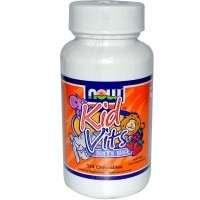 Мультивитамины для детей: http://www.iherb.com/Now-Foods-Kid-Vits-Berry-Blast-120-Chewables/5140#p=1&oos=1&disc=0&lc=en-US&w=Now%20Foods%2C%20Kid%20Vits&rc=89&sr=null&ic=1

NOW Kid Vits - применяется в качестве биологической добавки, обеспечивающей детский растущий организм витаминами и минералами, а также используется для быстрого восстановления после тяжелых инфекционно - воспалительных заболеваний.

Детский сбалансированный витаминно-минеральный комплекс NOW Kid Vits содержит 9 витаминов, 11 минералов, а также необходимые детскому организму пигменты лютеин, ликопин, инозитол и холин, регулирующие работу всех систем организма, и в том числе на нервную и зрительную. Даже питаясь полноценно, ребенок не сможет получить необходимые для нормального роста витамины и минералы только из пищи. Для устранения дефицита и был создан данный комплекс NOW Kid Vits.

Гиповитаминоз может проявляться в виде различных расстройств, например, анемии, повышенной утомляемости, гипервозбудимости или, наоборот, вялости ребенка, а также снижением иммунитета. Именно для устранения всех нежелательных явлений необходимо принимать комплексы, содержащие полезные вещества