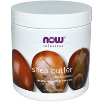 Масло Ши: http://www.iherb.com/Now-Foods-Shea-Butter-7-fl-oz-207-ml/1110

Показания к применению: сухая, поврежденная или потрескавшаяся кожа, нуждающаяся в интенсивном увлажнении, особенно кожа рук, локтей и ступней. 100%-ное масло ши имеет насыщенную текстуру, которая активно насыщает все типы кожи. Может использоваться для всех типов кожи. Может использоваться также для увлажнения кожи головы. Используйте масло так часто, как это необходимо. 

Продукт плавится при высокой температуре и затвердевает при остывании. Для разгрева необходимо подержать упаковку с маслом около 30 минут в горячей воде, или несколько секунд в микроволновке.