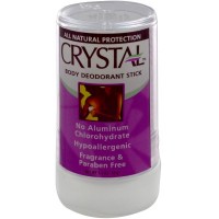 Дезодорант-кристалл: http://www.iherb.com/Crystal-Body-Deodorant-Travel-Stick-Deodorant-1-5-oz-40-g/5665

Дезодорант-кристалл – это натуральный дезодорант для тела в стике, который очень легкий в использовании. Кристалл изготовлен ??из 100% натуральных минеральных солей, которые являются гипоаллергенными, не имеют запаха, не оставляет пятен и ощущения липкости. Кристалл может использоваться как мужчинами, так и женщинами. Если у вас чувствительная кожа, или вы просто хотите здоровую альтернативу дезодоранту, то кристалл – это то, что вам нужно!
— Дезодорант-кристалл безопасен для людей с чувствительной кожей или аллергией;
— В его составе нету жестких химикатов (например, алюминий хлоргидрат), парабенов и спирта;
— Высыхает очень быстро, не оставляет ощущения липкости и не окрашивает ткань (прощайте, белые следы на черном);
— Продукт никогда не тестировался на животных;
— Рекомендовано Центром лечения рака (Cancer Treatment Centers);
— Безопасный для окружающей среды.