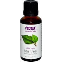 Масло чайного дерева: http://ru.iherb.com/Now-Foods-Essential-Oils-Tea-Tree-1-fl-oz-30-ml/37827

Эфирное масло чайного дерева - прекрасный антисептик, сильное противовирусное и противовоспалительное средство. Входит в состав для ингаляций и массажа при простуде, гриппе, кашле, синусите, ангине, бронхите. Снижает температуру тела (жар) при лихорадочных состояниях. Оказывает ранозаживляющее действие, лечит ожоги. Нейтрализует яды при укусах насекомых. Излечивает кожные инфекции, в том числе экзему, ветряную оспу, герпес. Стимулирует иммунитет.
В косметике применяется для ежедневного ухода за жирной, нечистой кожей, а также при угревой сыпи, зуде, перхоти, выпадении волос, бородавках.