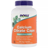 Кальций: https://ru.iherb.com/pr/Now-Foods-Calcium-Citrate-Caps-240-Veg-Capsules/479
Цитрат кальция — это уже переваренная и усвоенная форма кальция — минерала, который необходим для поддержания здоровья костей. В эту формулу включены витамин D, магний, цинк и марганец благодаря их важнейшей роли в костном метаболизме.