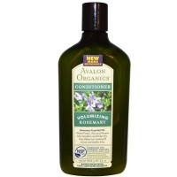 Кондиционер для придания объема: http://ru.iherb.com/Avalon-Organics-Conditioner-Volumizing-Rosemary-11-oz-312-g/3465

Эфирное масло розмарина, протеин пшеницы, алоэ и витамины укрепляют и делают более толстыми тонкие, ломкие, безжизненные волосы, создавая объем и придавая волосам здоровый блеск.
Безопасное, эффективное, сертифицированное, натуральное средство для ухода за волосами без синтетических ароматизаторов, фталатов, вредных сульфатов и парабена.
Насыщенные, растительные смягчающие вещества, протеины пшеницы, витамин Е, гуаровая камедь, календула и розмарин ухаживают за волосами, придавая им объем от корней до самых кончиков.