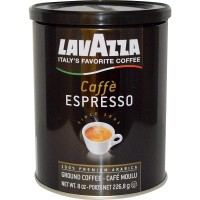 Кофе: http://www.iherb.com/LavAzza-Premium-Coffees-Ground-Coffee-Caff-Espresso-8-oz-226-8-g/33561

Молотый кофе средней обжарки обладает крепким,насыщенным вкусом и прятным ароматом.
Отлично подходит для варки в турке и приготовления в кофемашине.