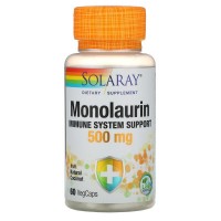 Монолаурин: https://ru.iherb.com/pr/Solaray-Monolaurin-500-mg-60-VegCaps/42053
Монолаурин представляет собой моноэфир лауриновой кислоты — жирной кислоты, содержащейся в кокосовом масле и присутствующей в грудном молоке. Он был изучен на предмет способности обеспечивать питательную поддержку иммунной системы.