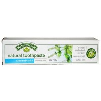 Зубная паста: http://ru.iherb.com/Nature-s-Gate-Natural-Toothpaste-Creme-de-Mint-Fluoride-Free-6-oz-170-g/6183

Способствует удалению зубного налета, отбеливает зубы, освежая дыхание и улучшая состояние полости рта. Наша уникальная продукция содержит эксклюзивный комплекс из 7 растительных ингредиентов, которые сохраняют здоровье полости рта и создают ощущение чистоты и свежести.
В состав эксклюзивного комплекса AntioxiDental входит клюква, гранат, белый чай, виноградные косточки, алоэ, имбирь и бисаболол.