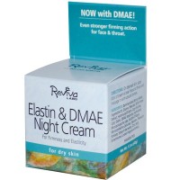 Ночной крем с эластином и DMAE: http://ru.iherb.com/Reviva-Labs-Elastin-DMAE-Night-Cream-1-5-oz-42-g/5072
Ночной крем с эластином, а теперь и с DMAE повысит плотность вашей кожи!
Новая, улучшенная формула ускоряет укрепляющее действие эластина.
Высокоэффективный концентрат эластина для эластичности кожи дополнен DMAE для тонуса мышц. Двойной подход для плотности кожи!