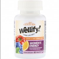 Женские мультивитамины: https://ru.iherb.com/pr/21st-Century-Wellify-Women-s-Energy-Multivitamin-Multimineral-65-Tablets/83156?_ga=2.241109891.1084107041.1569660617-937569095.1522382763
Новинка! Витамины обогащенные комплексом овощей и фруктов для большей энергии и иммунитета.
Курс рассчитан на 65 дней приема.