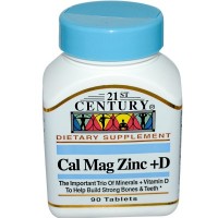 Cal Mag Zinc + D: http://www.iherb.com/21st-Century-Health-Care-Cal-Mag-Zinc-D-90-Tablets/10695