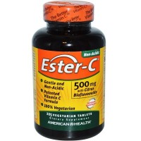 Витамин С: https://ru.iherb.com/pr/American-Health-Ester-C-500-mg-with-Citrus-Bioflavonoids-225-Veggie-Tabs/14309
Эстер-C — это революционный запатентованный состав с витамином С, усиленный натуральными метаболитами. Метаболиты способствуют усвоению витамина С лейкоцитами, которые являются важной частью иммунной системы. Благодаря уникальному процессу производства, нейтрализуется кислотность, что делает продукцию безопасной для пищеварительной системы. Дневная доза продукции Эстер-C, содержащая 1000 мг, оказывает всестороннюю поддержку иммунной системы и осуществляет антиоксидантную защиту, на которую вы можете положиться. Добавленные цитрусовые биофлавоноиды помогают организму лучше усваивать и использовать витамин С.