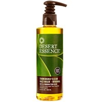 Средство для умывания: http://ru.iherb.com/Desert-Essence-Thoroughly-Clean-Face-Wash-Original-Oily-and-Combination-Skin-8-5-fl-oz-250-ml/3578

Эта мягкая, уникальная продукция сделает вашу кожу чистой и шелковистой. Масло чайного дерева - это широко известный антисептик, который оставляет ощущение абсолютной чистоты. Экстракты гидрастиса, белого имбиря (Awapuhi), эфирного масла и экстракта ромашки успокаивают кожу. Богатая минеральными веществами ламинария, добываемая в море, питает кожу и придает ей здоровый вид. При регулярном применении, эта продукция улучшает текстуру кожи, очищает и придает коже сияние.