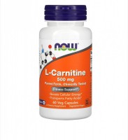 L-карнитин: https://ru.iherb.com/pr/now-foods-l-carnitine-500-mg-60-veg-capsules/37830#overview
L-карнитин — это заменимая аминокислота, которая способствует укреплению здоровья, облегчает перенос групп жирных кислот в митохондриальную мембрану для выработки клеточной энергии. Он содержится в красном мясе и других продуктах животного происхождения, но мы рекомендуем принимать содержащие карнитин добавки для получения оптимального уровня этой необходимой аминокислоты. L-карнитин от NOW® представлен в чистейшей форме, прошел клинические испытания и подходит для вегетарианцев (не содержит ингредиентов животного происхождения