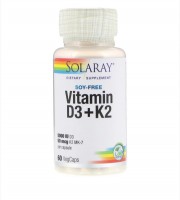 Витамин Д3+К2: https://ru.iherb.com/pr/Solaray-Vitamin-D3-K2-Soy-Free-60-VegCaps/70098