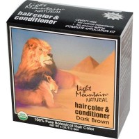 Натуральное средство для окрашивания и ухода за волосами: http://ru.iherb.com/Light-Mountain-Organic-Hair-Color-Conditioner-Dark-Brown-4-oz-113-g/9923