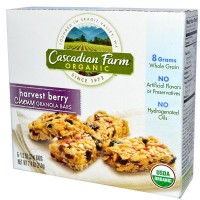 Органические батончики с гранолой: http://ru.iherb.com/cascadian-farm-organic-chewy-granola-bars-harvest-berry-6-bars-1-2-oz-35-g-each/32188#p=1&oos=1&disc=0&lc=ru-ru&w=cascadian