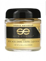 Крем для лица: Крем Skin Eternal от Source Naturals — это эффективный комплекс смягчающих веществ, состоящий из растительных экстрактов и питательных ингредиентов, которые помогут вашей коже восстановиться от воздействия раздражителей и стресса. Отлично подходит для применения на ночь. Данный крем для лица увлажняет и питает вашу кожу во время сна, способствуя ее восстановлению. Содержит ДМАЭ, альфа-липоевую кислоту, аскорбил пальмитат (эфир витамина C), коэнзим Q10, гиалуроновую кислоту и МСМ. Обладает ароматом свежести и чистоты.