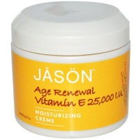 Крем для лица: http://ru.iherb.com/Jason-Natural-Age-Renewal-Vitamin-E-Moisturizing-Creme-25-000-IU-4-oz-113-g/3848

Этот богатый растительными ингредиентами крем для ежедневного ухода за кожей, глубоко и надолго увлажняет, эффективно уменьшая видимые признаки фото-старения. Восстанавливающий витамин Е возвращает утраченную влагу. Натуральное масло авокадо, с высоким содержанием жирных кислот, помогает восстановить эластичность и сопротивляемость кожи. С каждым применением кожа становится более мягкой, гладкой и выглядит моложе.