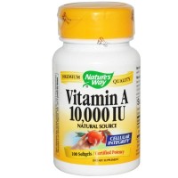 Витамин A: http://ru.iherb.com/Nature-s-Way-Vitamin-A-10-000-IU-100-Softgels/1886

Витамин A поддеживает целостность оболочки клеток и важен для образования костной ткани, репродуктивной системы и зрения.