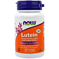 Лютеин: https://ru.iherb.com/pr/Now-Foods-Lutein-10-mg-120-Softgels/331
Лютеин — это оранжево-красный каротиноидный пигмент, вырабатываемый растениями, встречающийся в рационе в цветных овощах и фруктах. В организме это один из основных пигментов, содержащихся в желтом пятне — участке глаза, отвечающем за центральное зрение. Кроме того, лютеин откладывается про запас в коже. Роль лютеина состоит в том, что он защищает ткани от воздействия свободных радикалов, появляющихся под воздействием солнечного света. Этот продукт выделен естественным способом из цветков календулы, содержащих каротиноиды широкого спектра действия, в том числе зеаксантин.