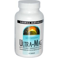 Магний В6: http://ru.iherb.com/Source-Naturals-Ultra-Mag-120-Tablets/1415

В составе препарата магний и витамин В6. 

Магний очень важный минерал для поддержания нашего здоровья.
Дефицит магния в организме часто сопровождается такими симптомами, как повышенная раздражительность, нарушения сна, повышенная утомляемость, боли и спазмы мышц, учащенное сердцебиение. 
Зачастую мы получаем недостаточно магния с пищей. 

Витамин В6 участвует во многих метаболических процессах, в регуляции метаболизма нервной системы. Улучшает всасывание магния из ЖКТ и его проникновение в клетки.